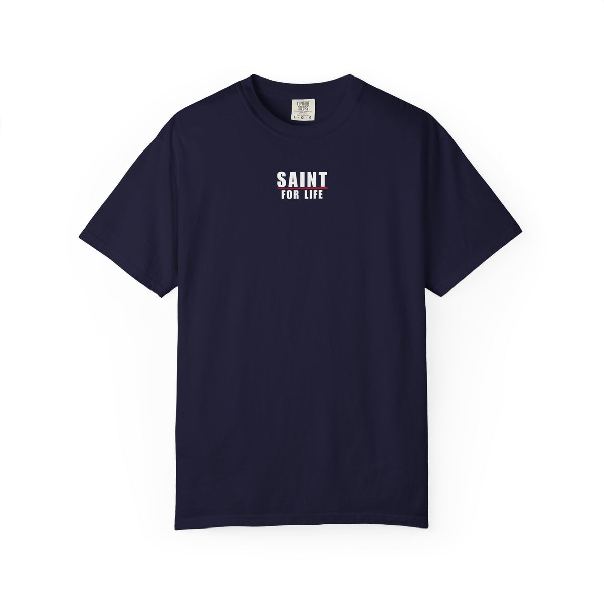 Deny Your Self White Logo Back Lived-In T-Shirt (5 Colors)