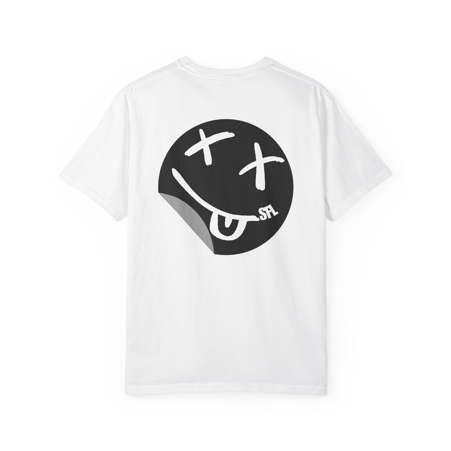 Limited Edition! Smile Black Back Lived-In T-Shirt (6 Colors)