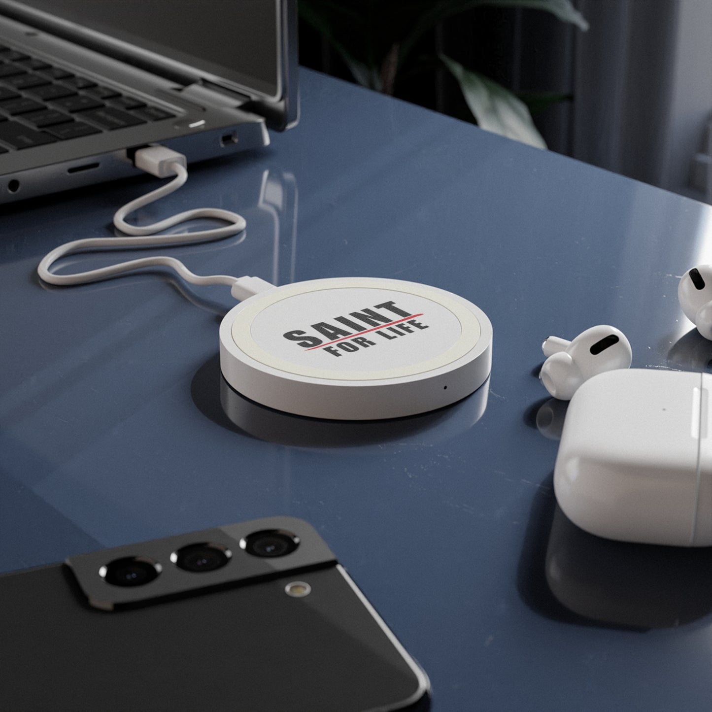 Saint For Life Wireless Charging Pad (3 Colors)