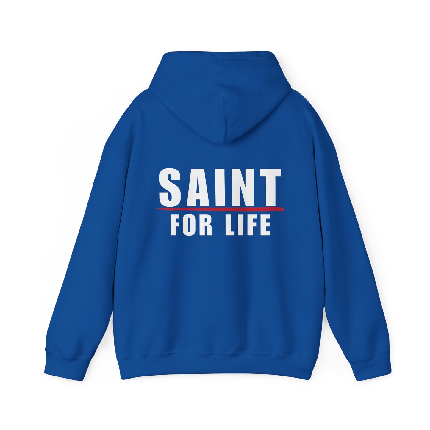 Saint For Life White Logo Hoodie (5 Colors)