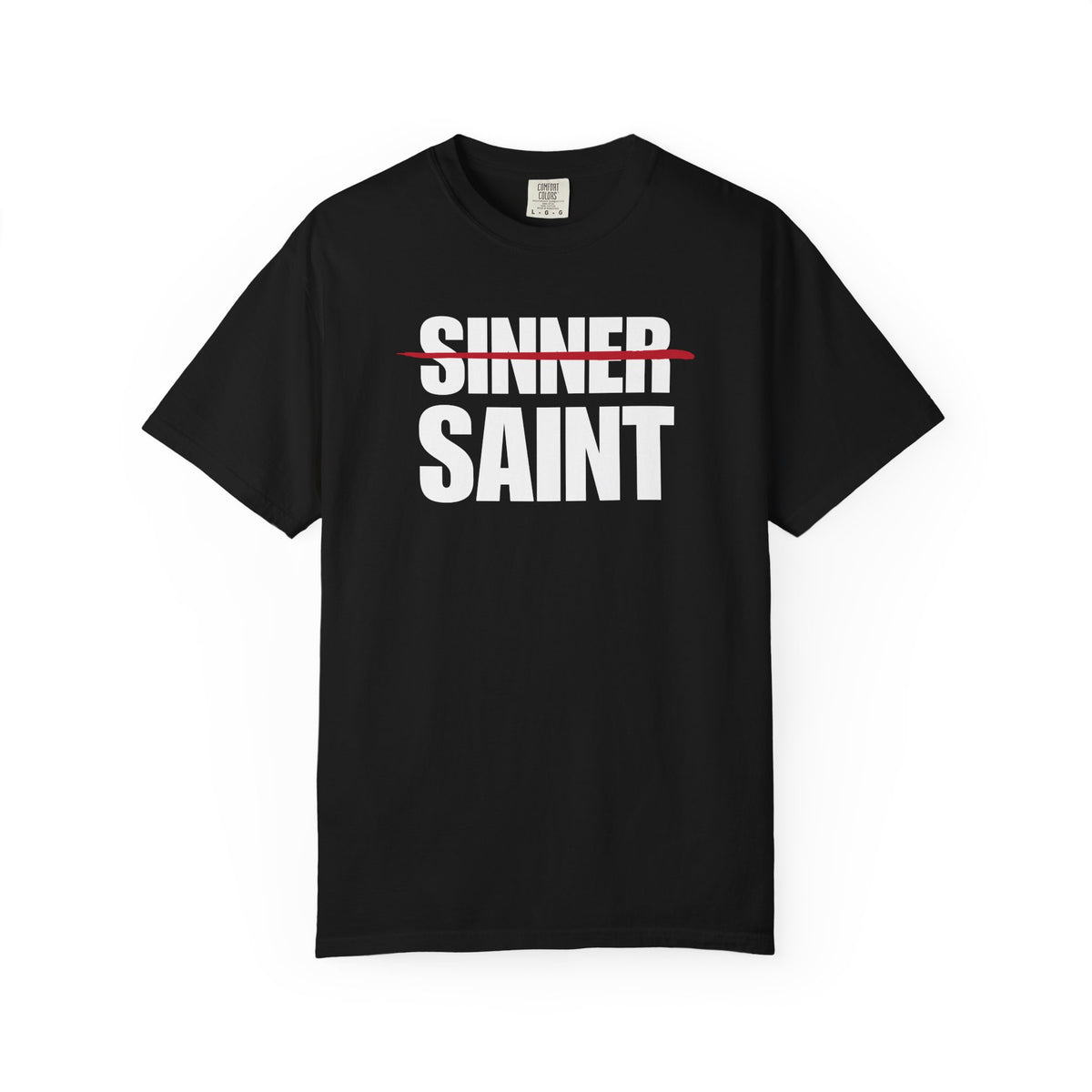 Sinner To Saint White Logo Lived-In T-Shirt (5 Colors)