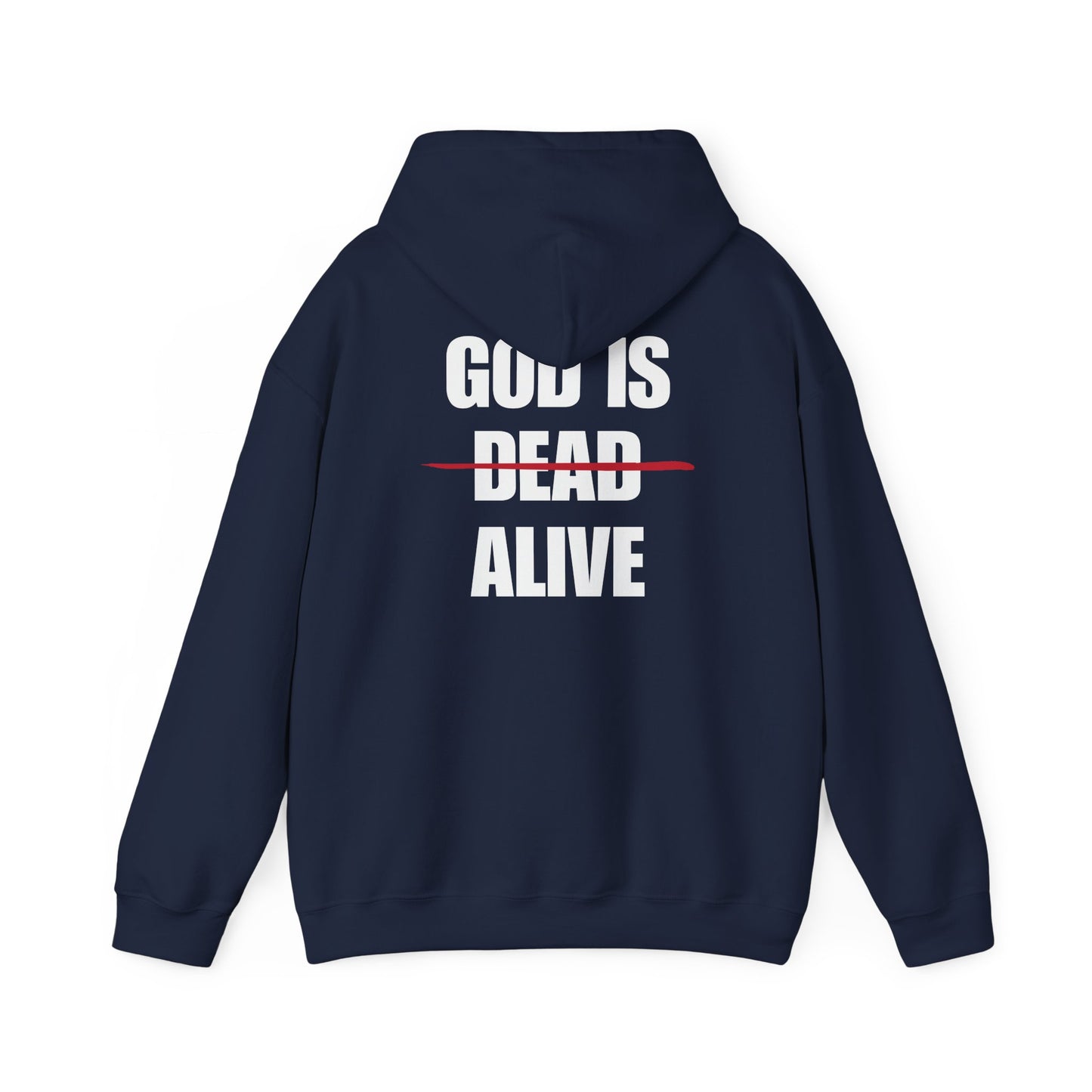 God Is Alive White Logo Hoodie (5 Colors)