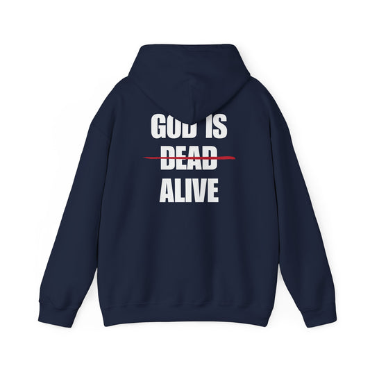 God Is Alive White Logo Hoodie (5 Colors)