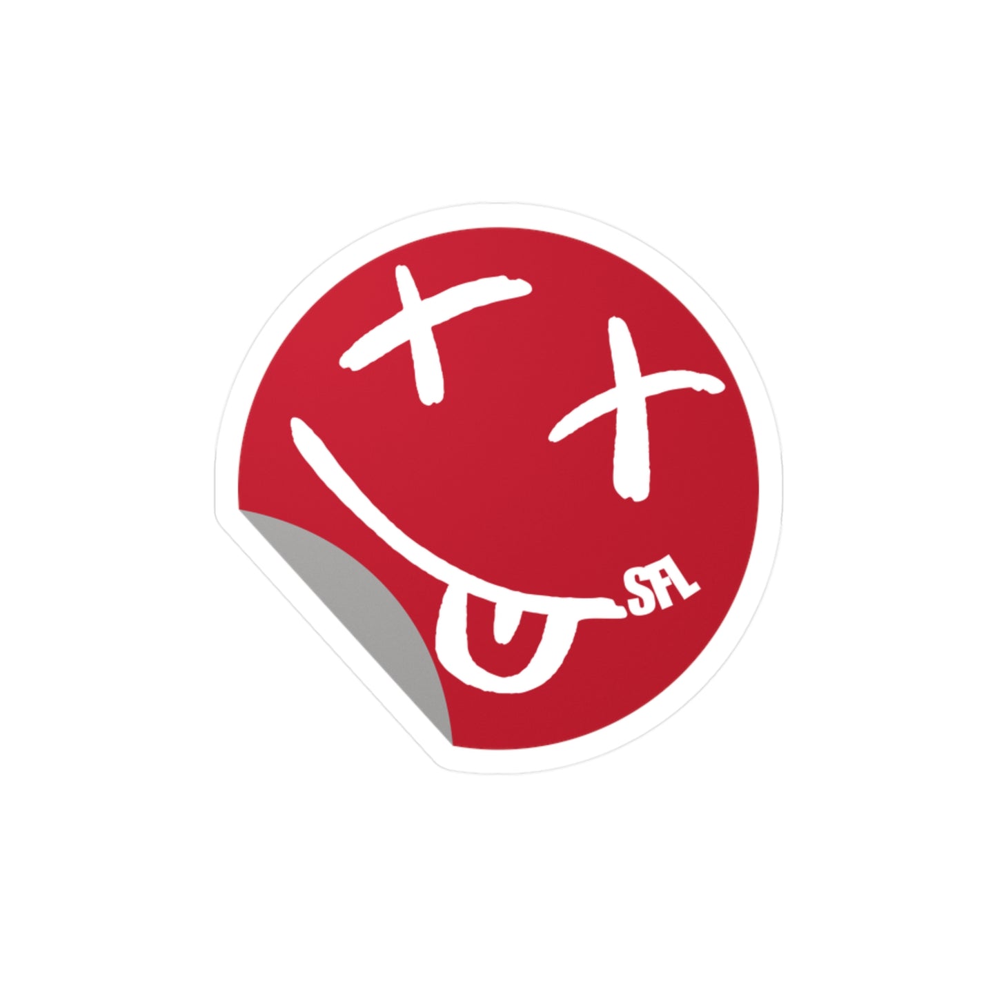 Limited Edition! Smile Red Decal Sticker (4 Sizes)