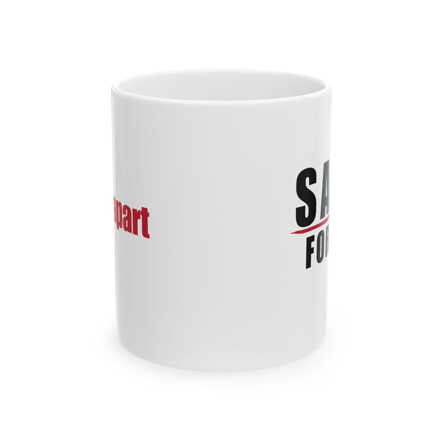 Be Set Apart Combo White Mug (2 Sizes)