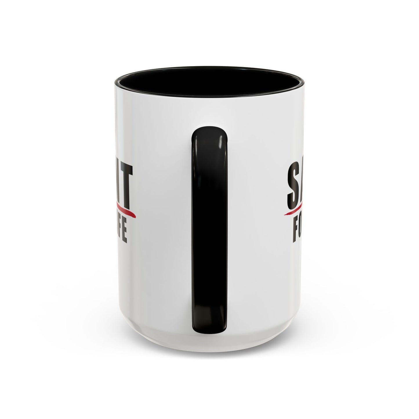 Saint For Life Accent Mug (2 Sizes)(8 Colors)