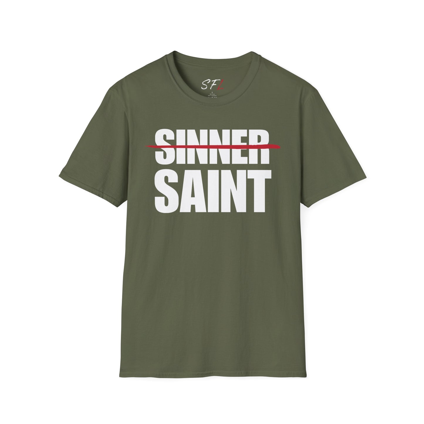 Sinner To Saint White Logo Classic T-Shirt (3 Colors)