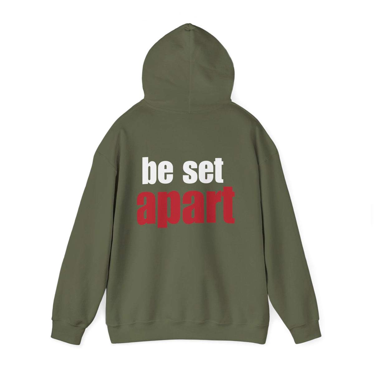 Be Set Apart White Logo Hoodie (5 Colors)