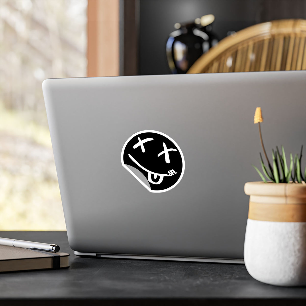 Limited Edition! Smile Black Decal Sticker (4 Sizes)