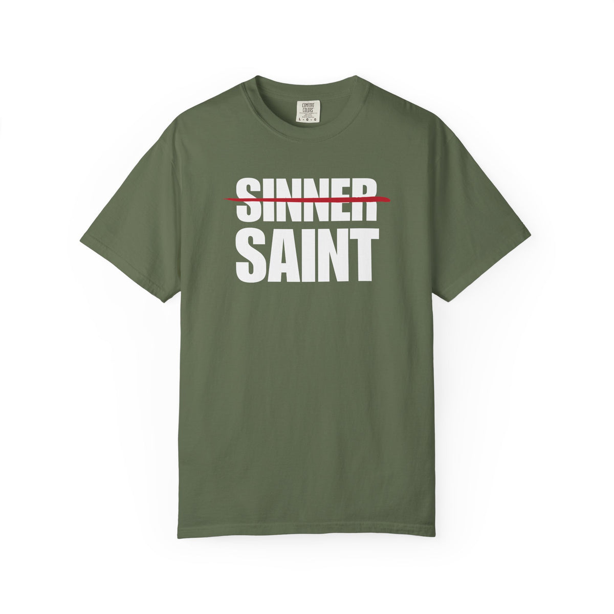 Sinner To Saint White Logo Lived-In T-Shirt (5 Colors)
