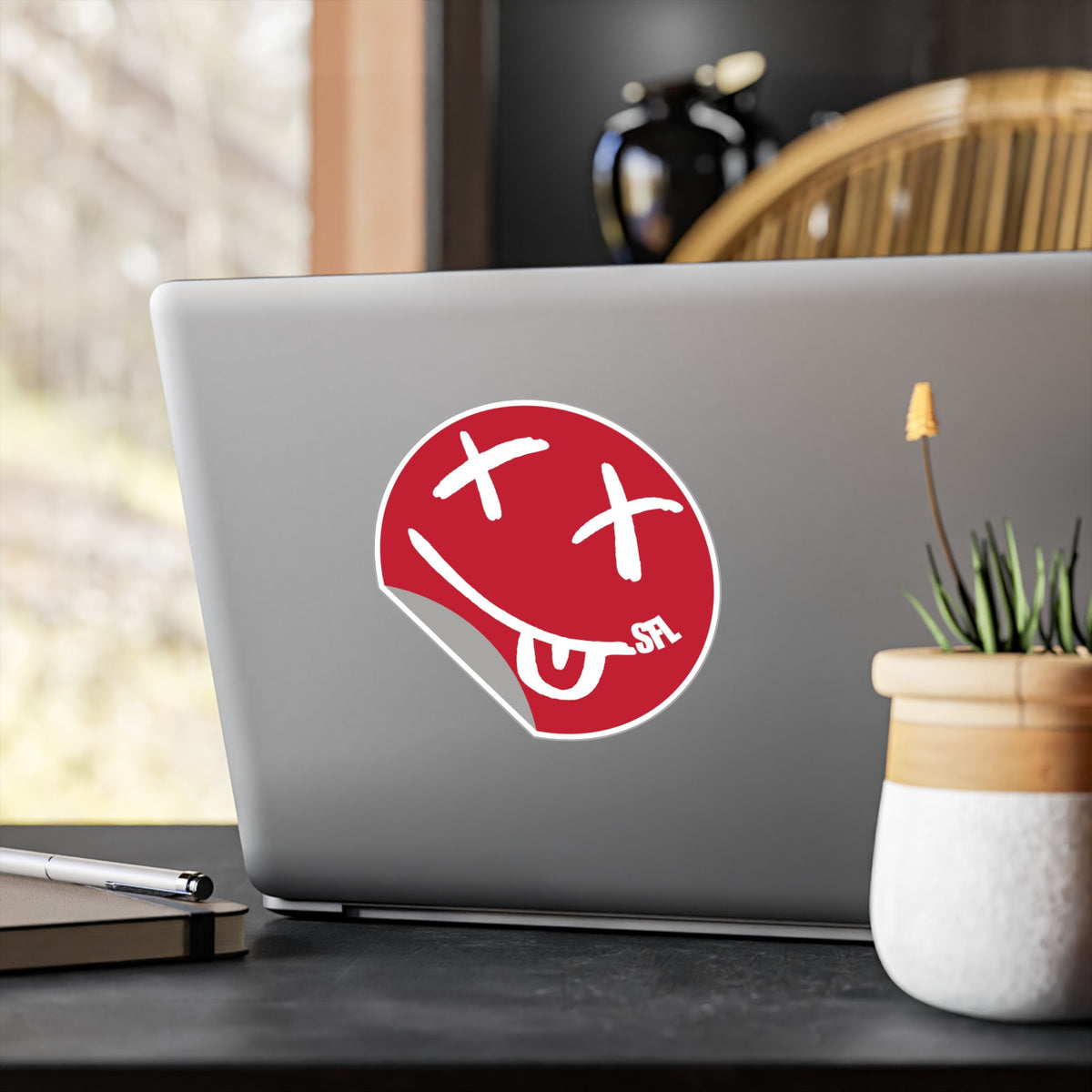 Limited Edition! Smile Red Decal Sticker (4 Sizes)