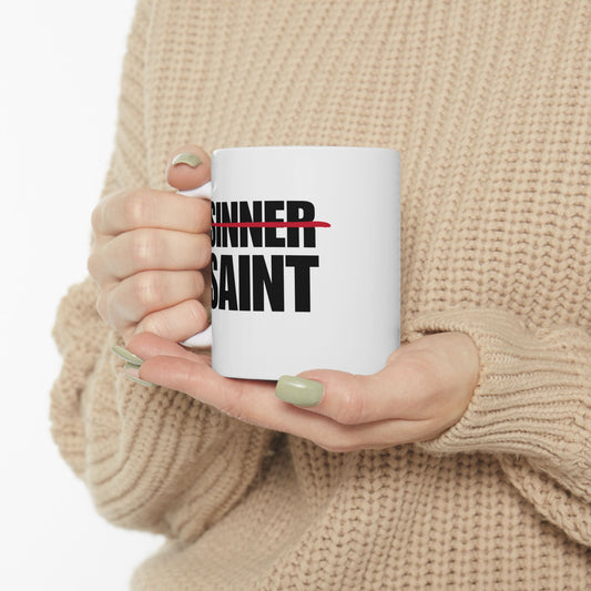 Sinner To Saint White Mug (2 Sizes)