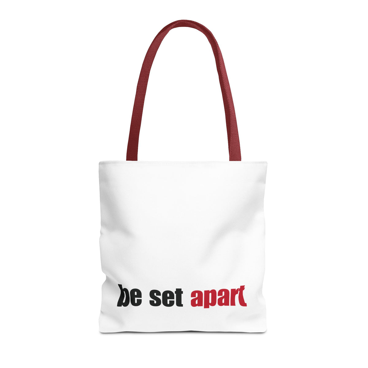 Be Set Apart White Tote (3 Sizes)