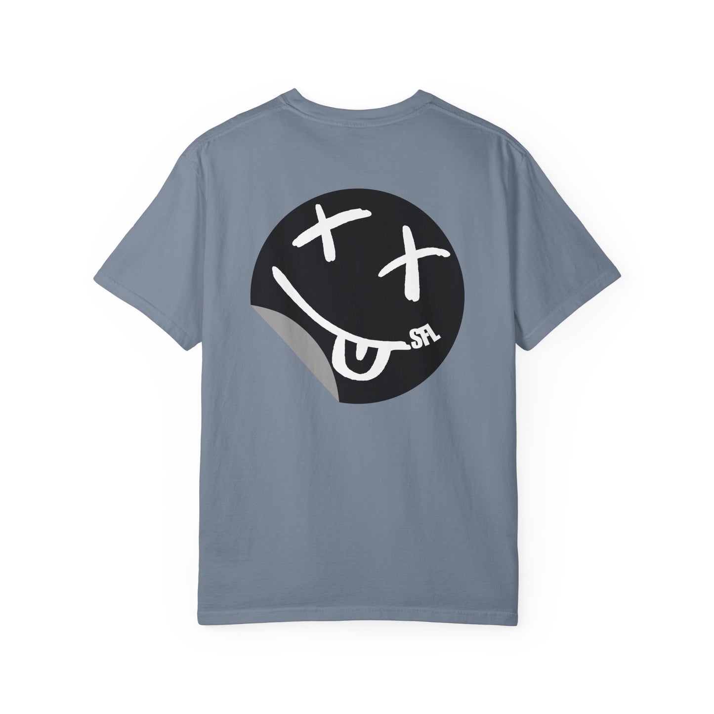 Limited Edition! Smile Black Back Lived-In T-Shirt (6 Colors)