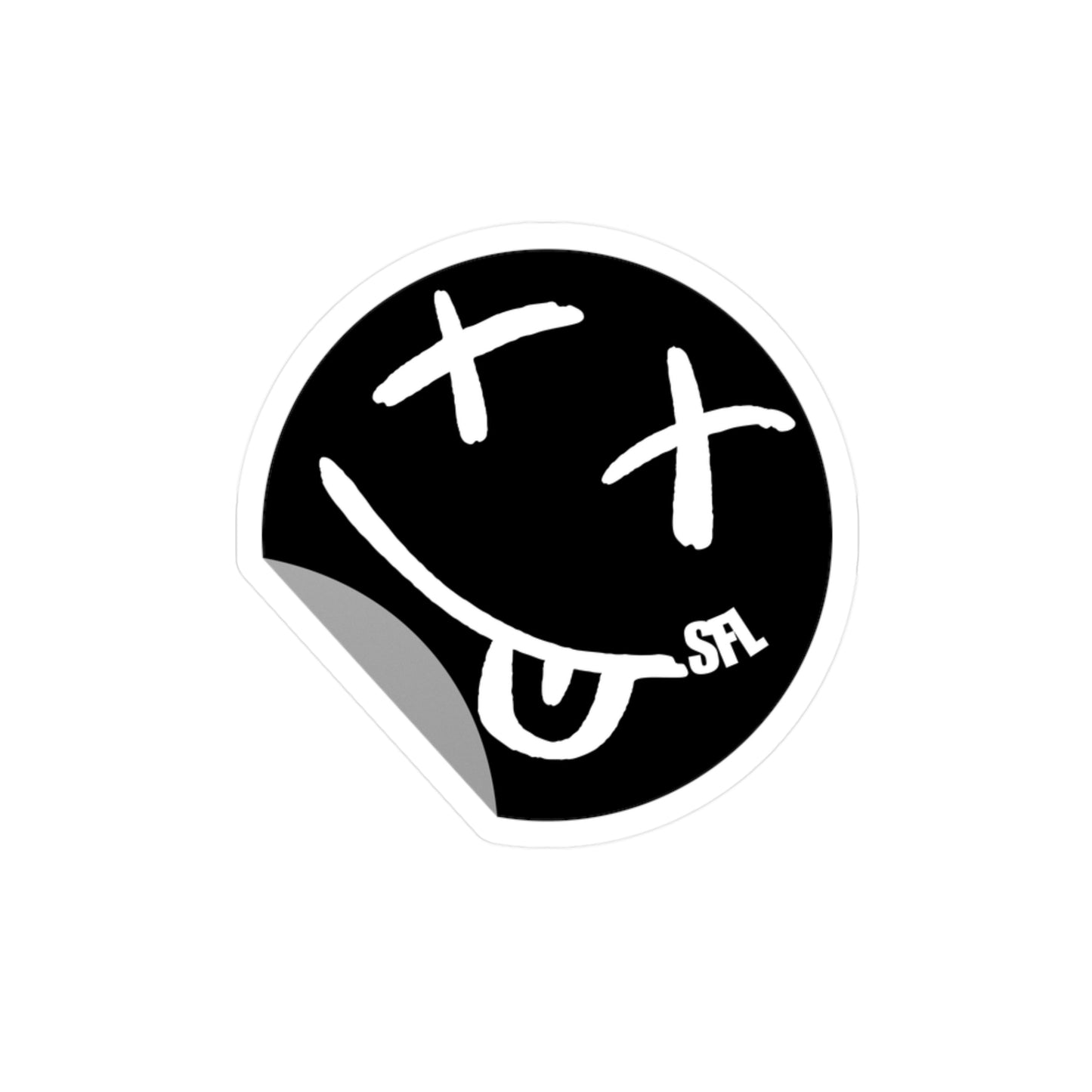 Limited Edition! Smile Black Decal Sticker (4 Sizes)