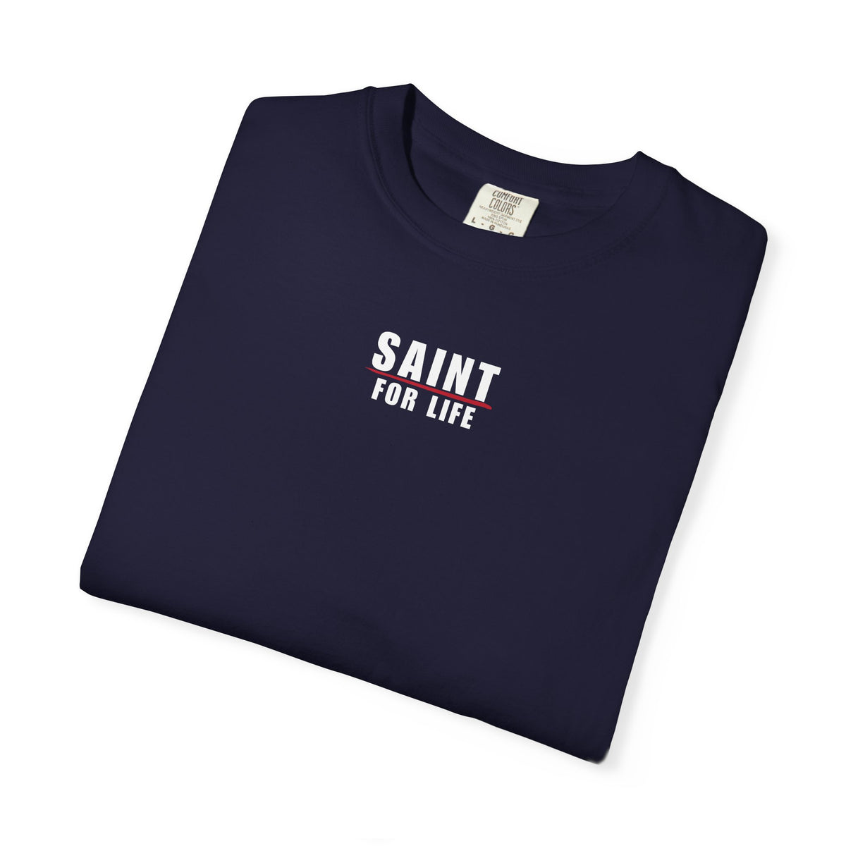 Deny Your Self White Logo Back Lived-In T-Shirt (5 Colors)