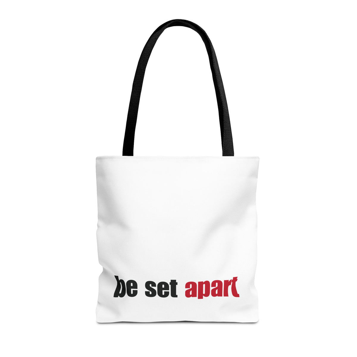 Be Set Apart White Tote (3 Sizes)