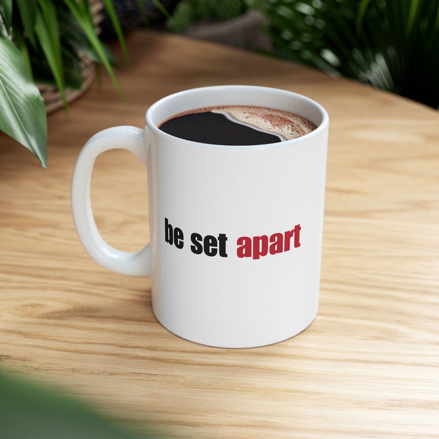 Be Set Apart Combo White Mug (2 Sizes)