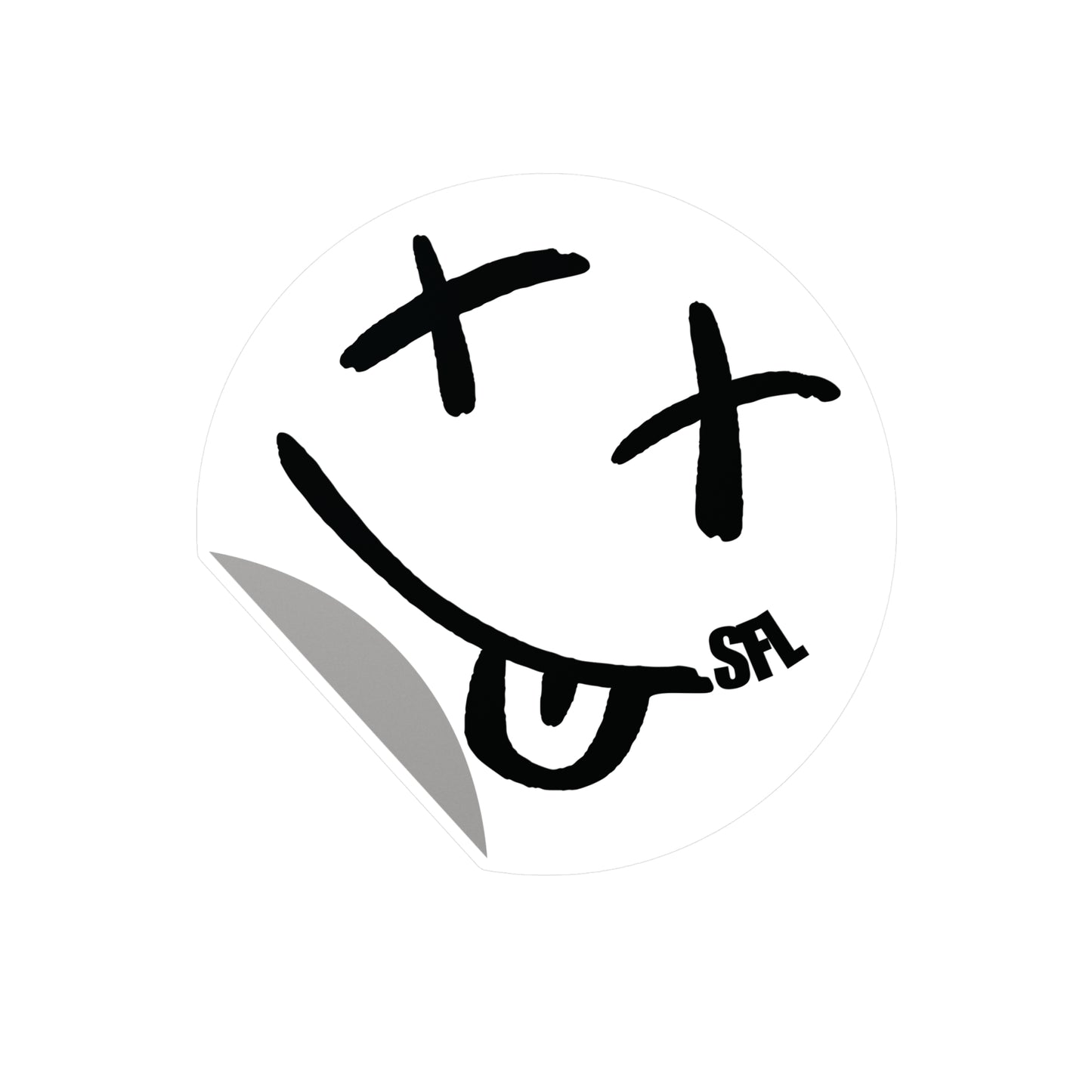Limited Edition! Smile White Decal Sticker (4 Sizes)