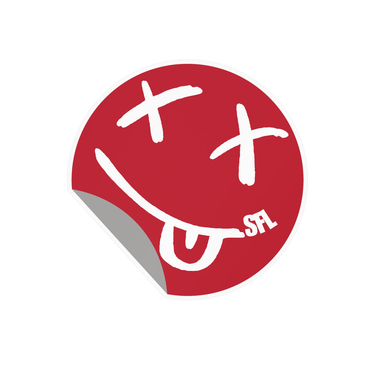 Limited Edition! Smile Red Decal Sticker (4 Sizes)