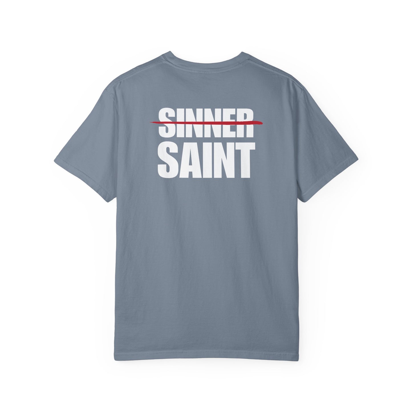 Sinner To Saint White Logo Back Lived-In T-Shirt (5 Colors)
