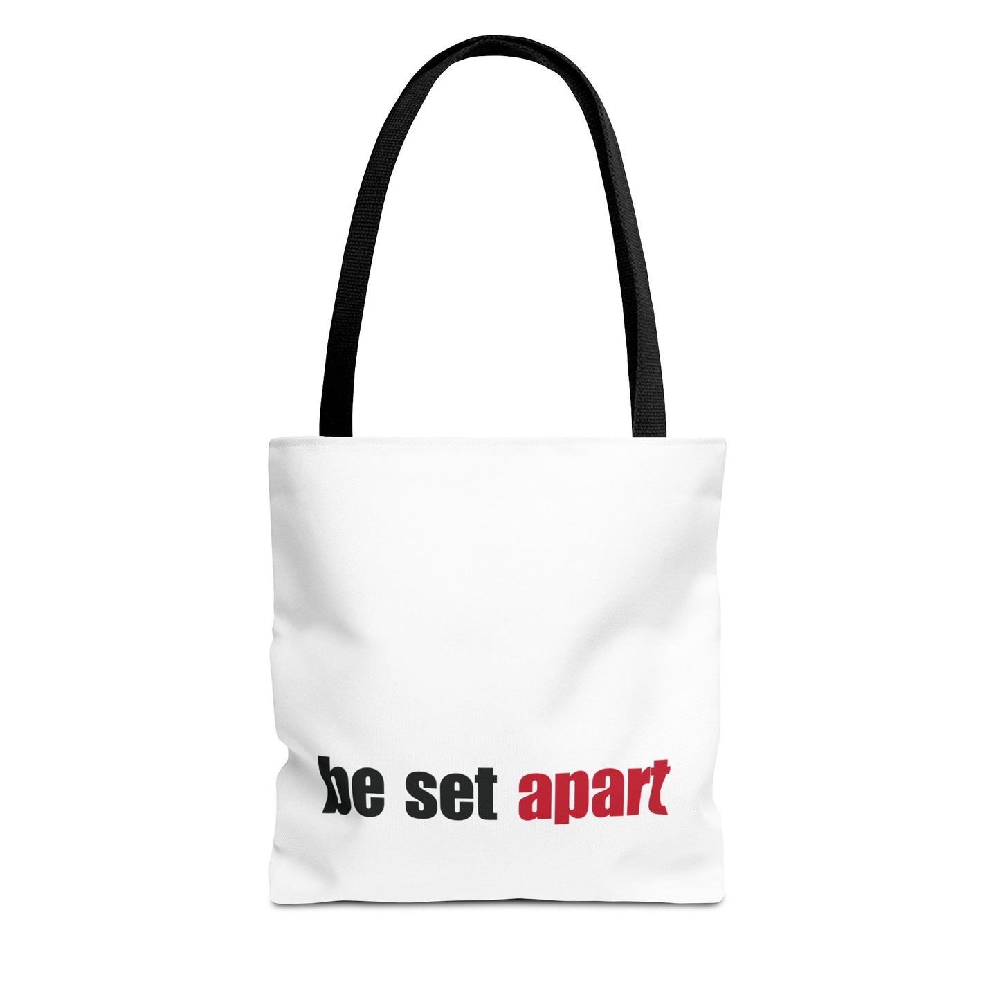 Be Set Apart White Tote (3 Sizes)