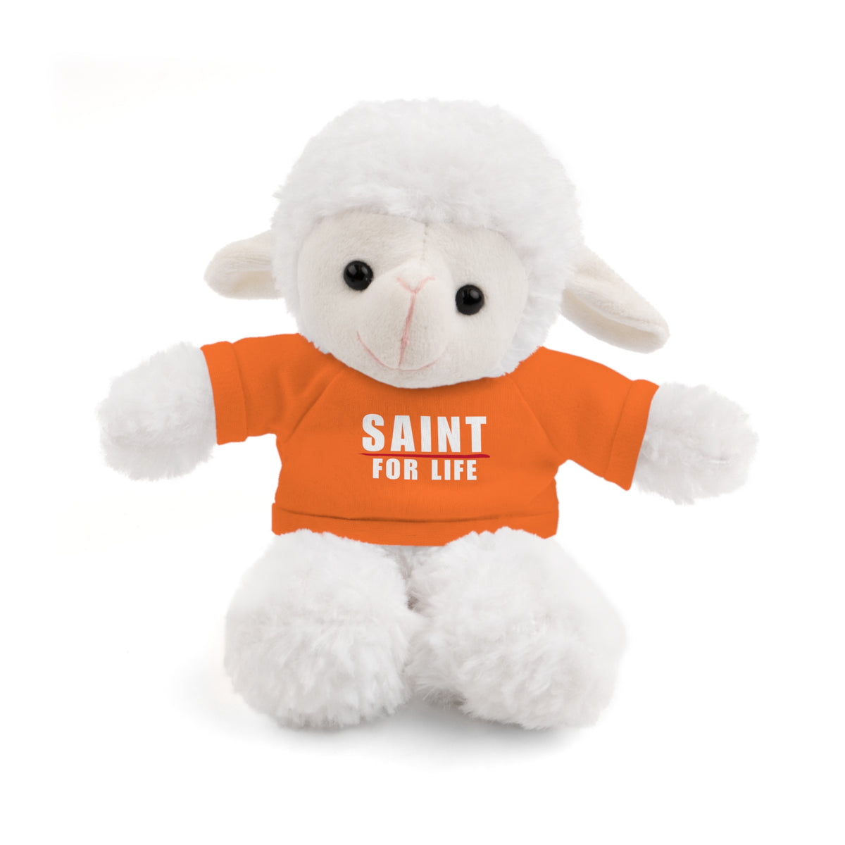 Saint For Life Logo Baby Lamb Stuffed Animal (8 Colors)