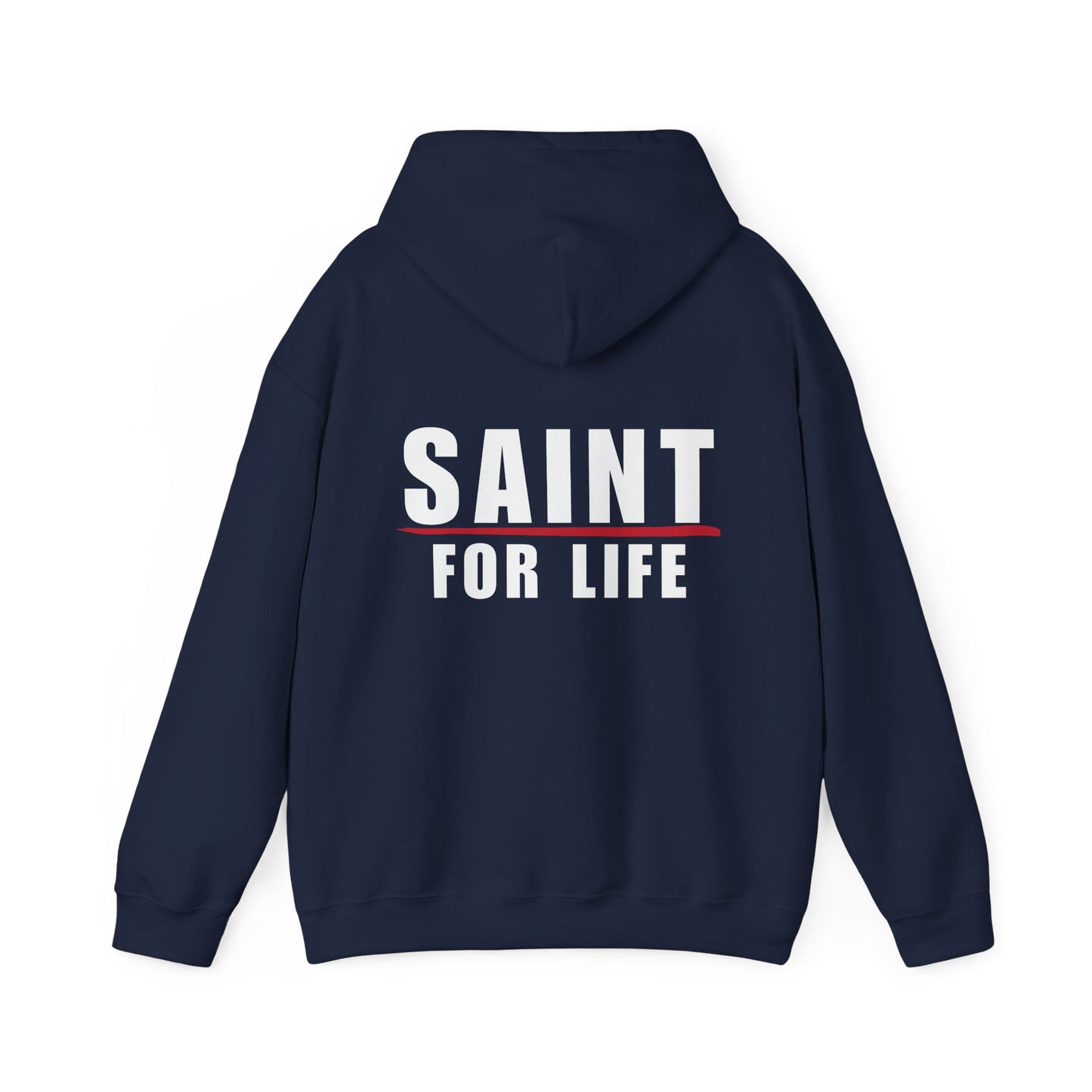 Saint For Life White Logo Hoodie (5 Colors)