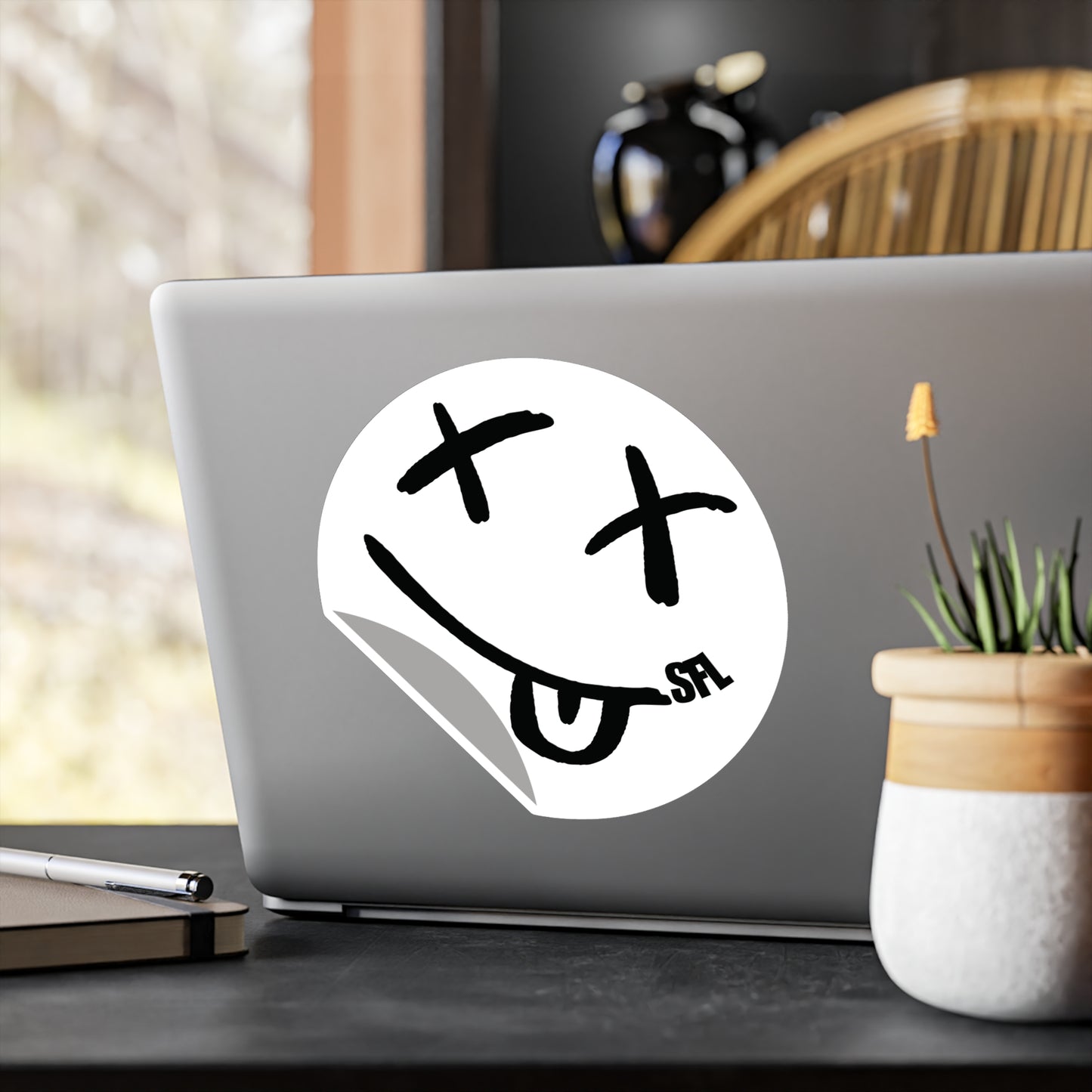 Limited Edition! Smile White Decal Sticker (4 Sizes)