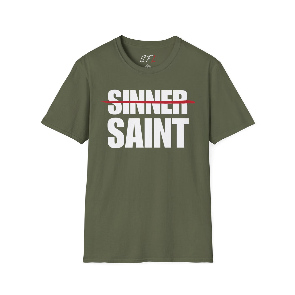 Sinner To Saint White Logo Classic T-Shirt (3 Colors)