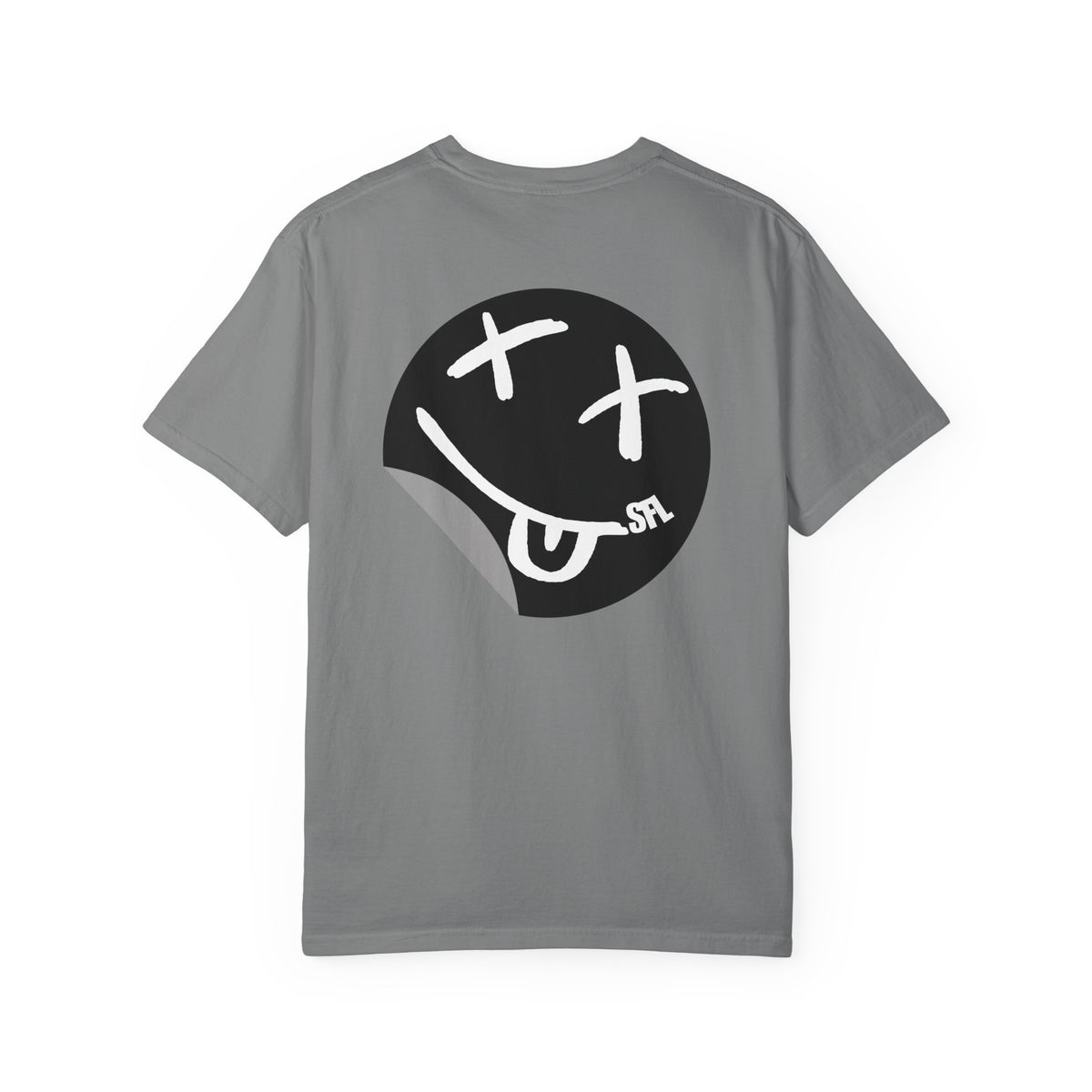 Limited Edition! Smile Black Back Lived-In T-Shirt (6 Colors)