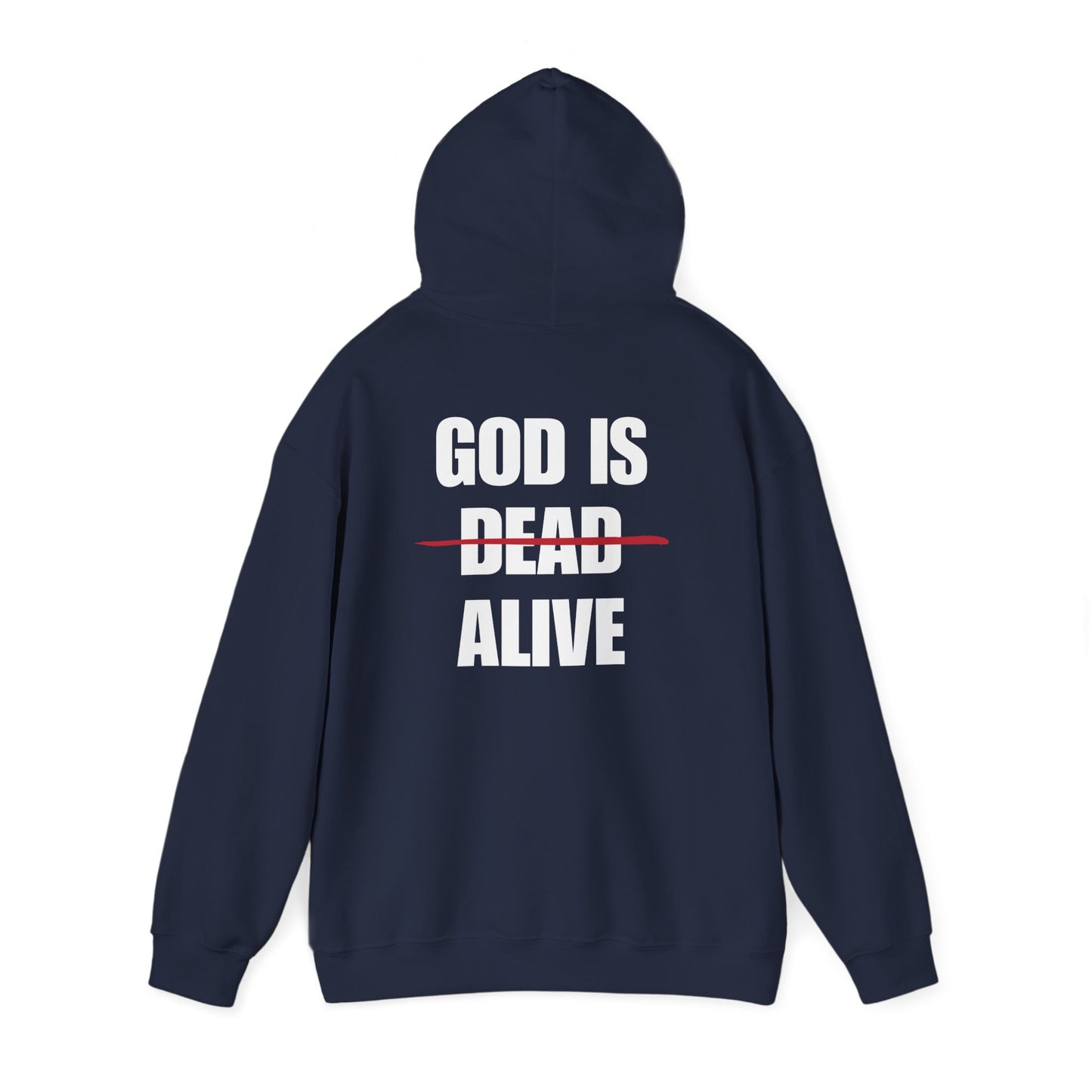 God Is Alive White Logo Hoodie (5 Colors)