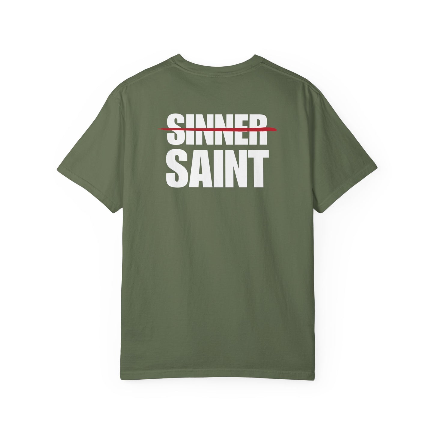 Sinner To Saint White Logo Back Lived-In T-Shirt (5 Colors)