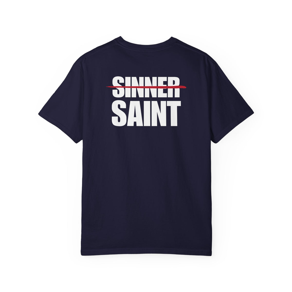Sinner To Saint White Logo Back Lived-In T-Shirt (5 Colors)