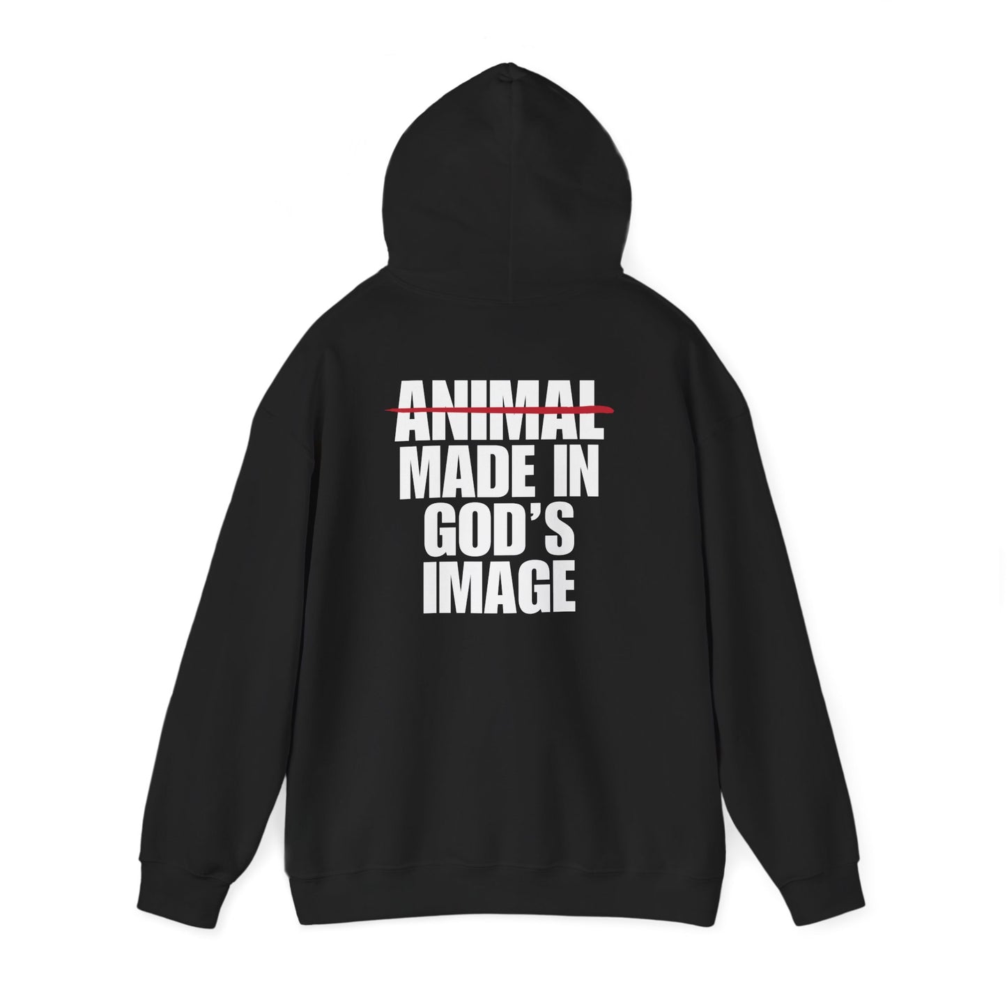 Made In God's Image White Logo Hoodie (5 Colors)