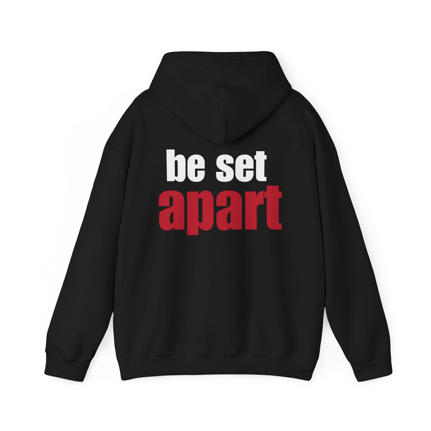Be Set Apart White Logo Hoodie (5 Colors)
