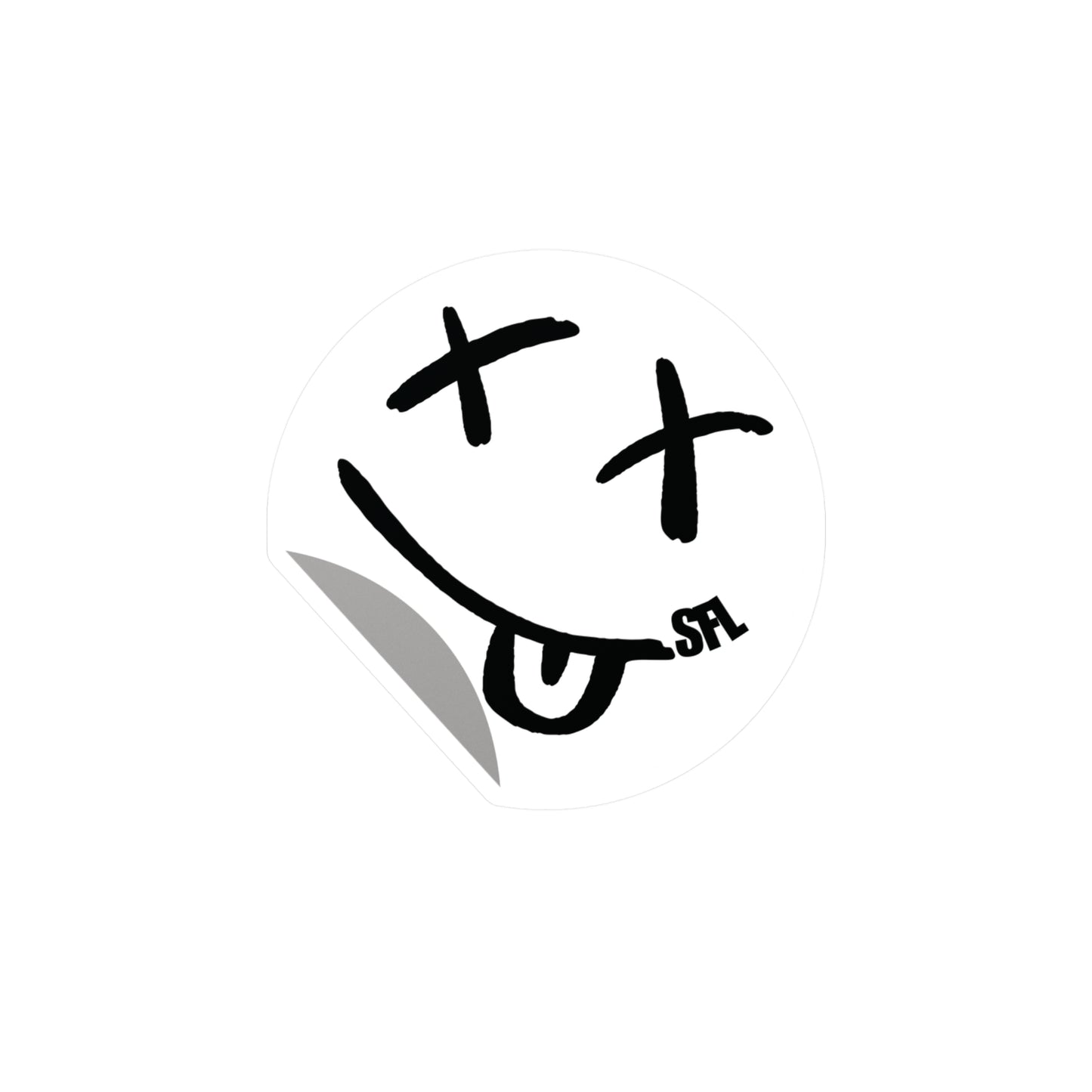 Limited Edition! Smile White Decal Sticker (4 Sizes)