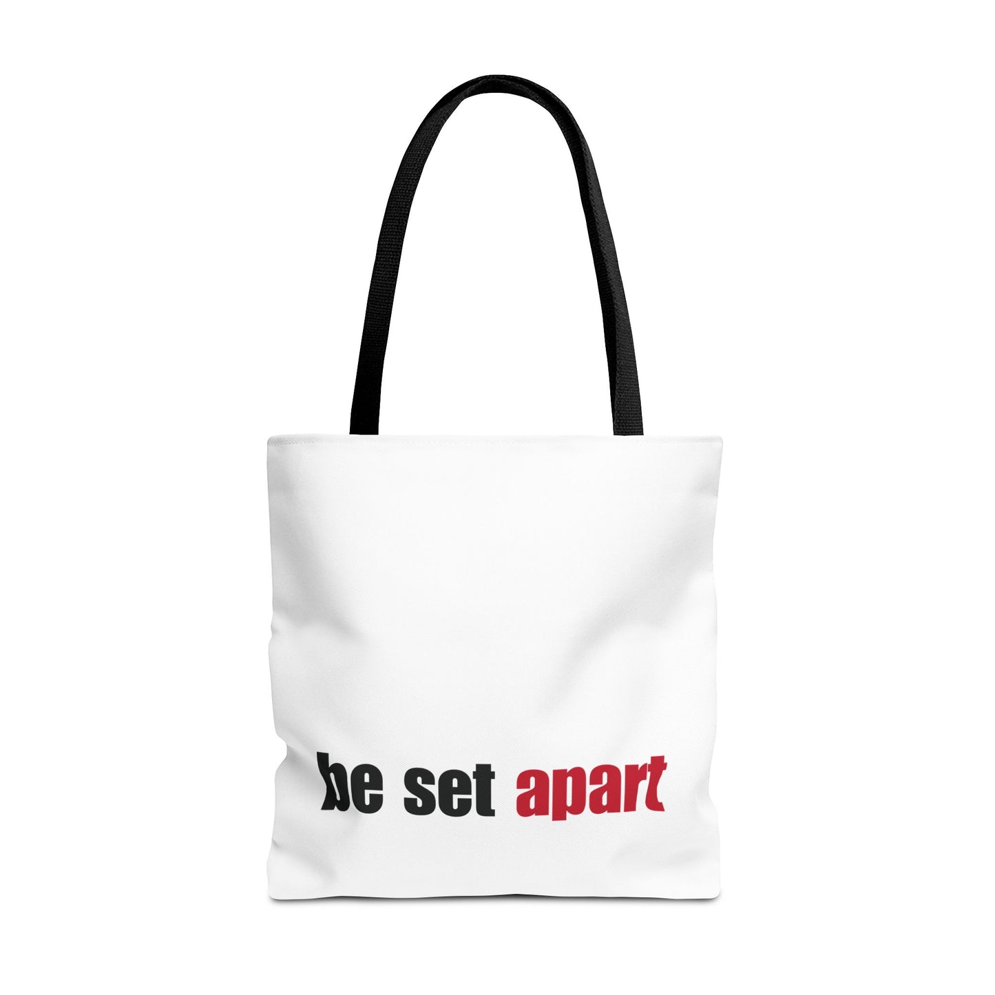 Be Set Apart White Tote (3 Sizes)