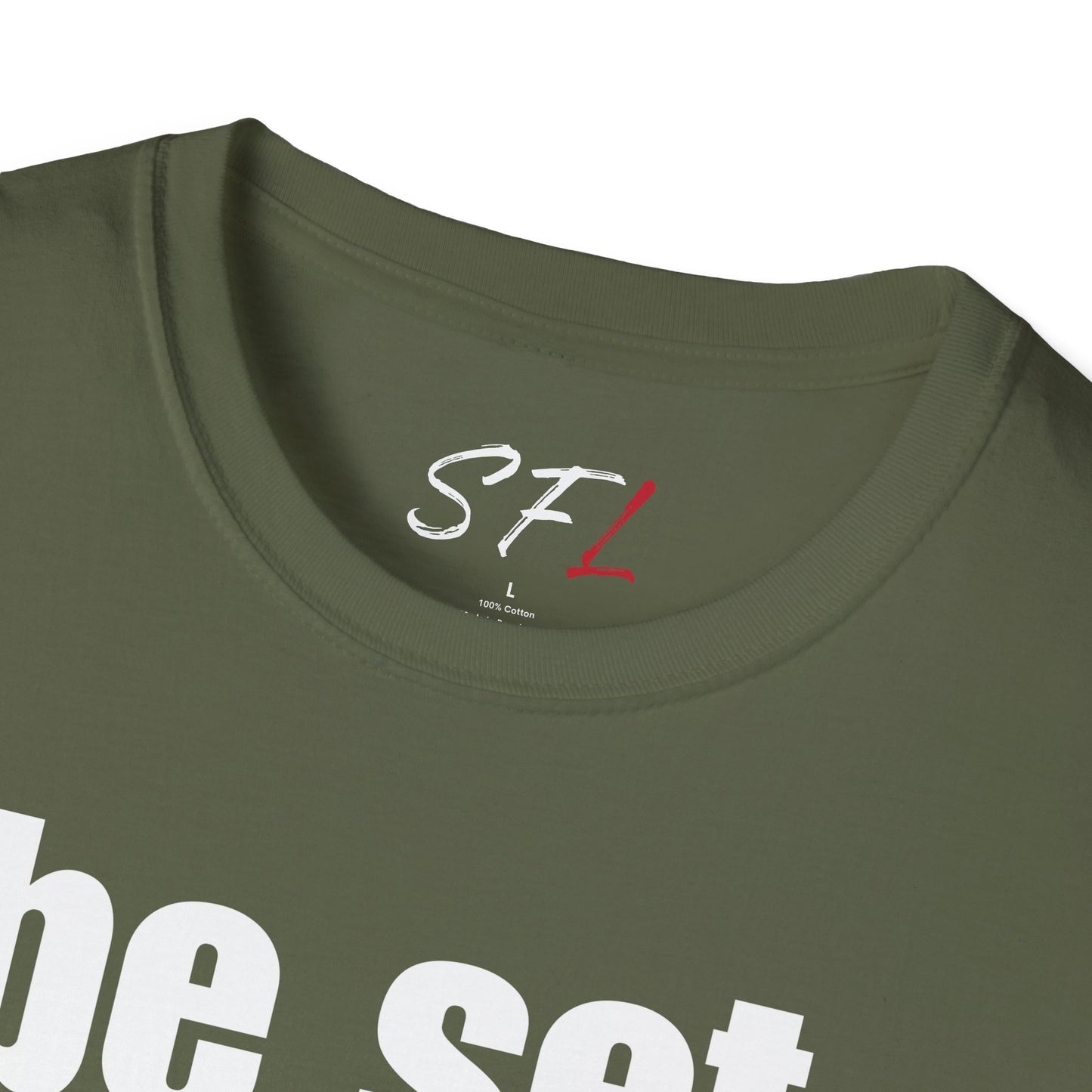 Be Set Apart White Logo Classic T-Shirt (3 Colors)
