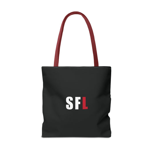 Be Set Apart White Logo Black Tote (3 Sizes)