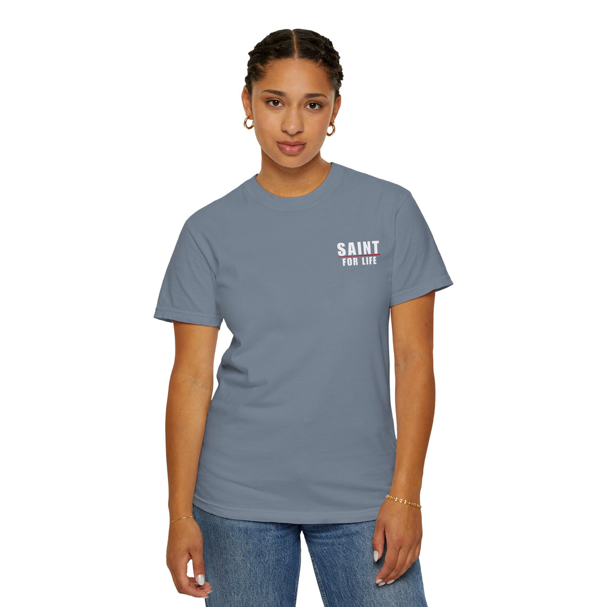 Sinner To Saint White Logo Back Lived-In T-Shirt (5 Colors)
