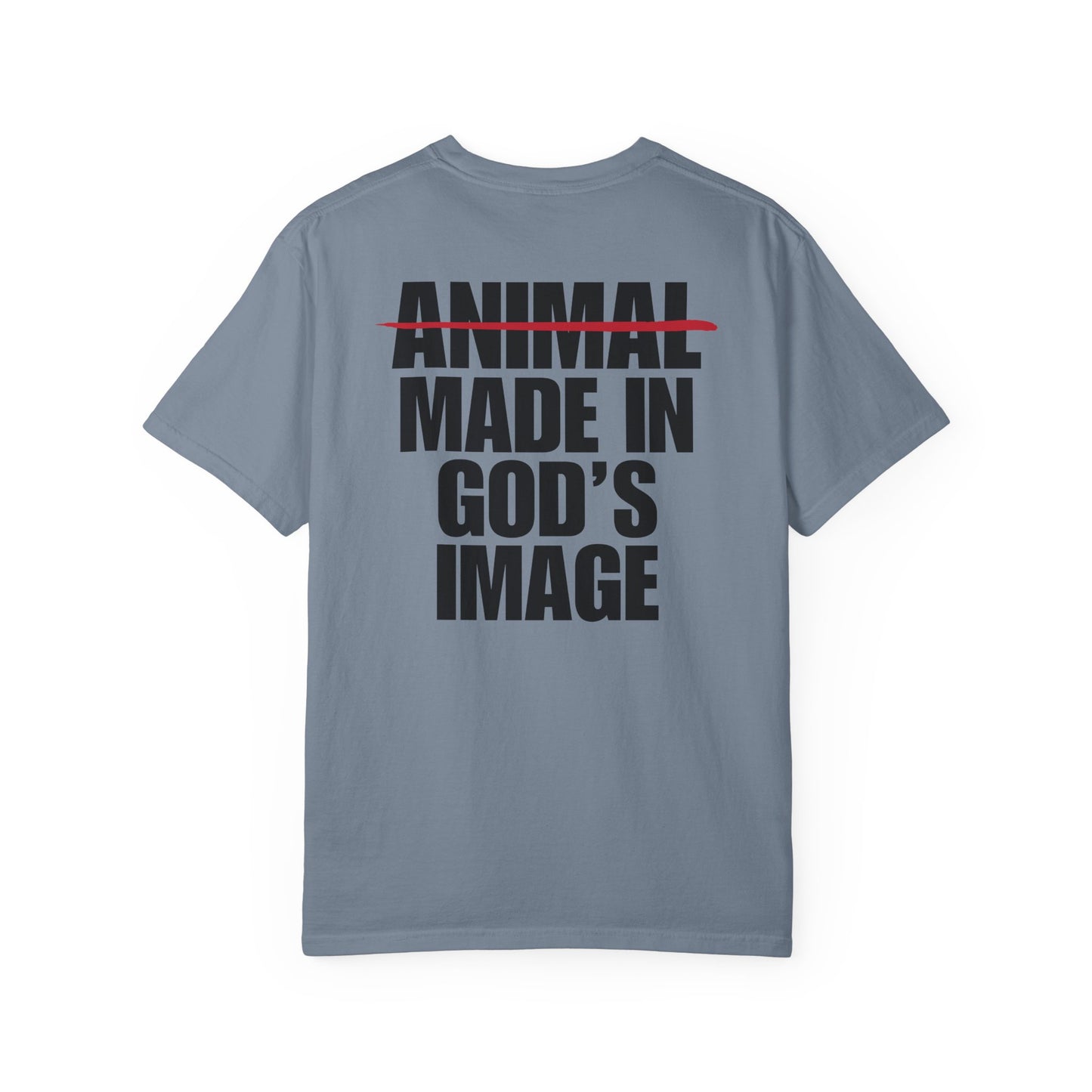 Made In God's Image Back Lived-In T-Shirt (4 Colors)