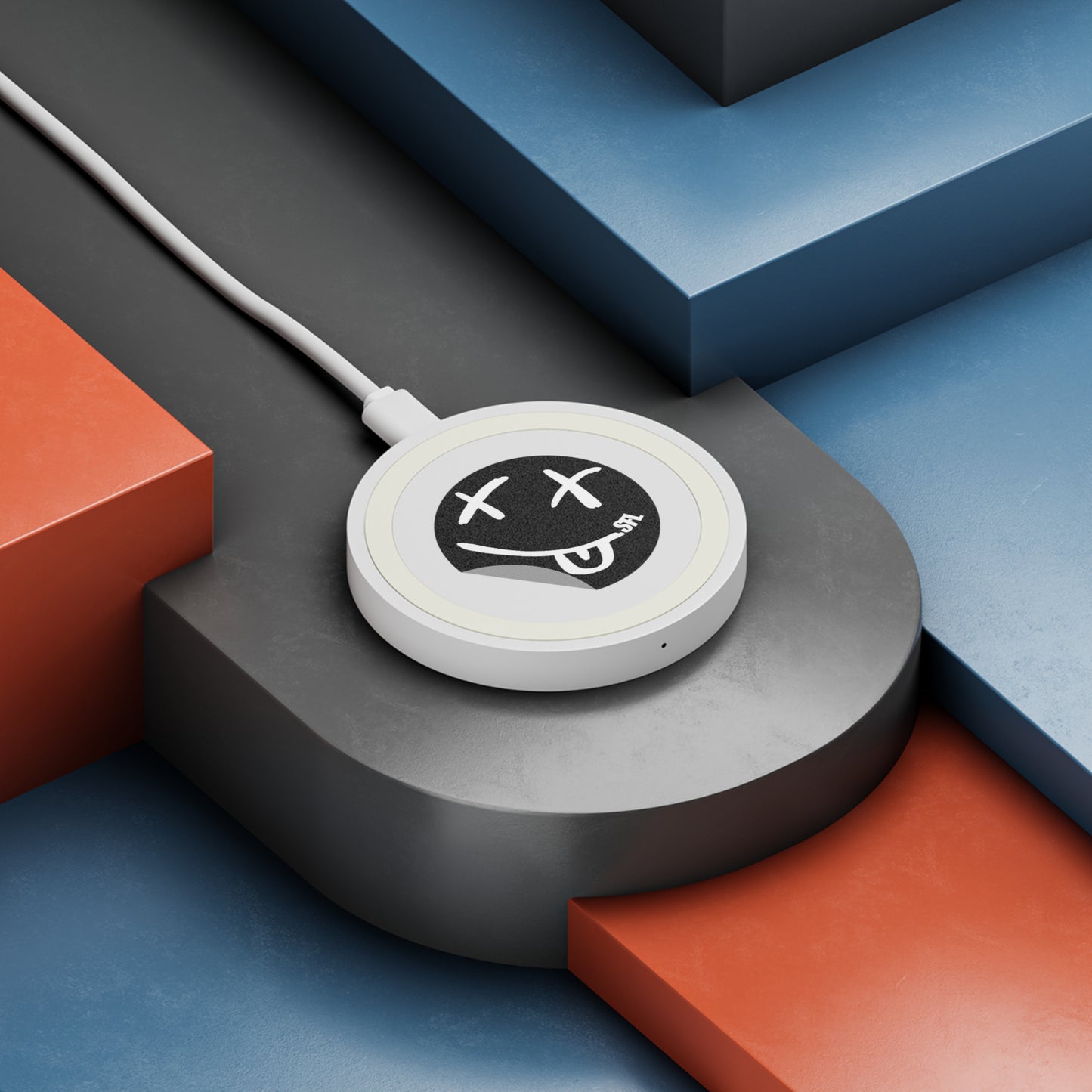 Limited Edition! Smile Black Wireless Charging Pad (3 Colors)