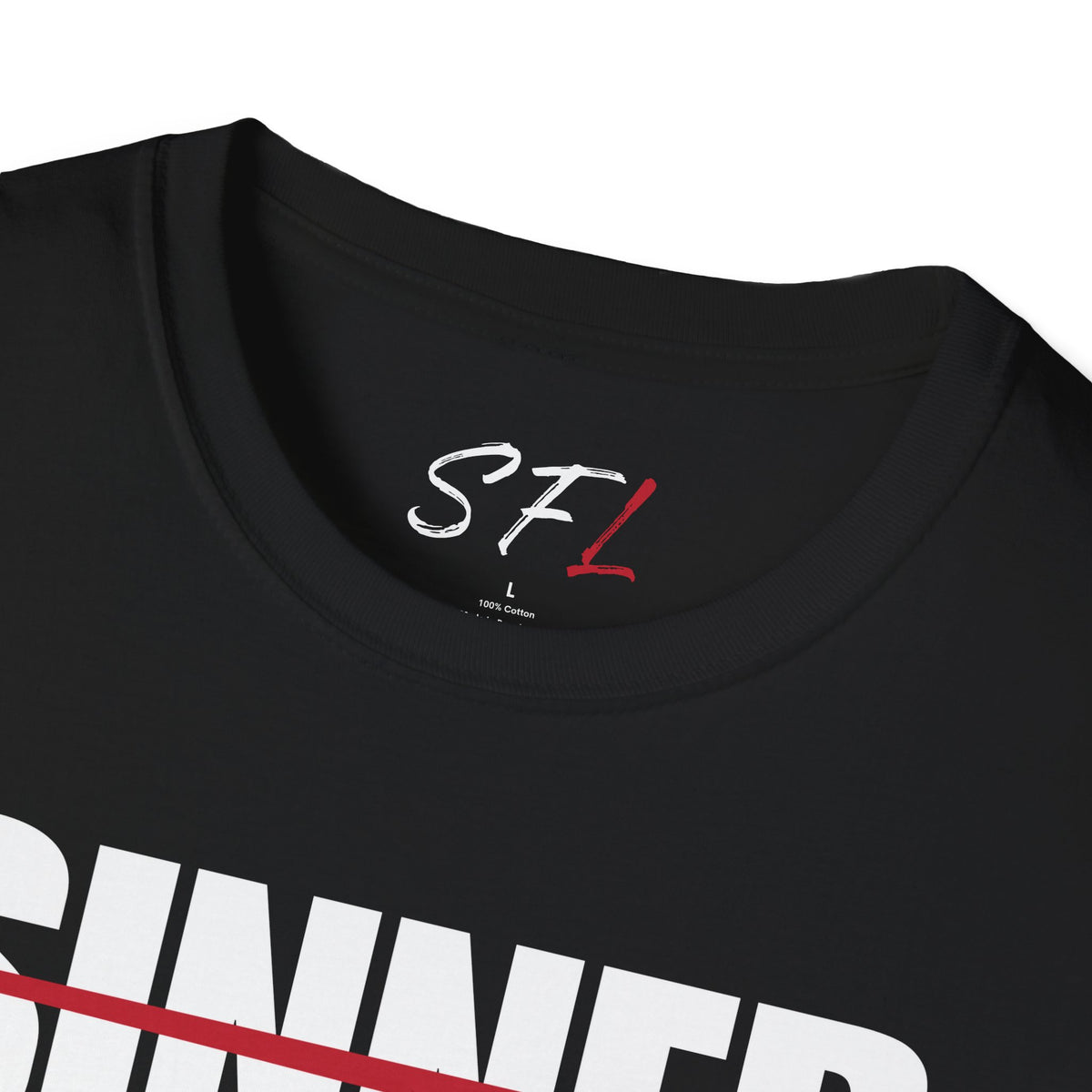 Sinner To Saint White Logo Classic T-Shirt (3 Colors)