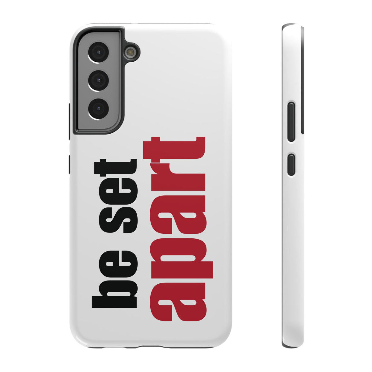 Be Set Apart White Phone Case