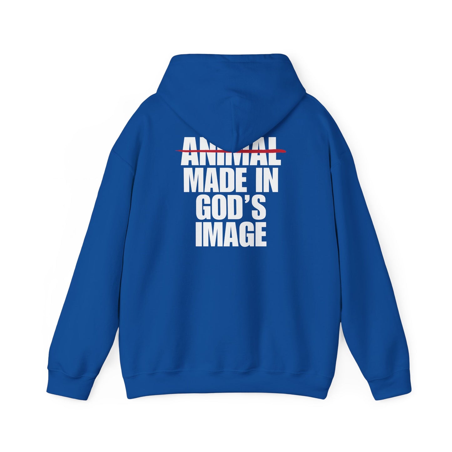 Made In God's Image White Logo Hoodie (5 Colors)