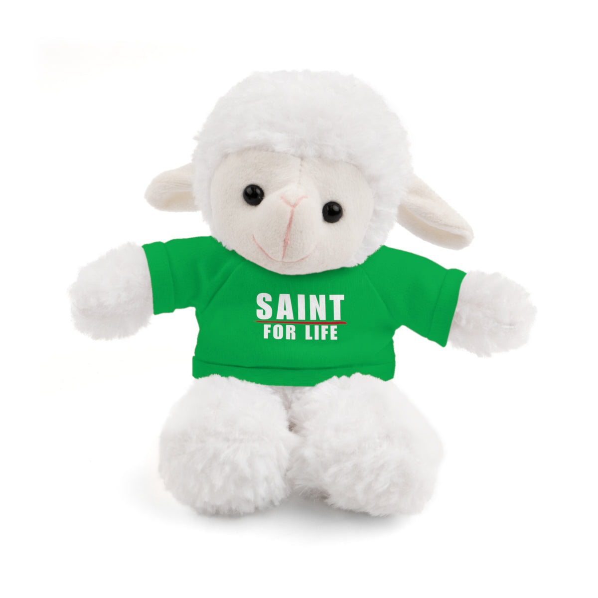 Saint For Life Logo Baby Lamb Stuffed Animal (8 Colors)