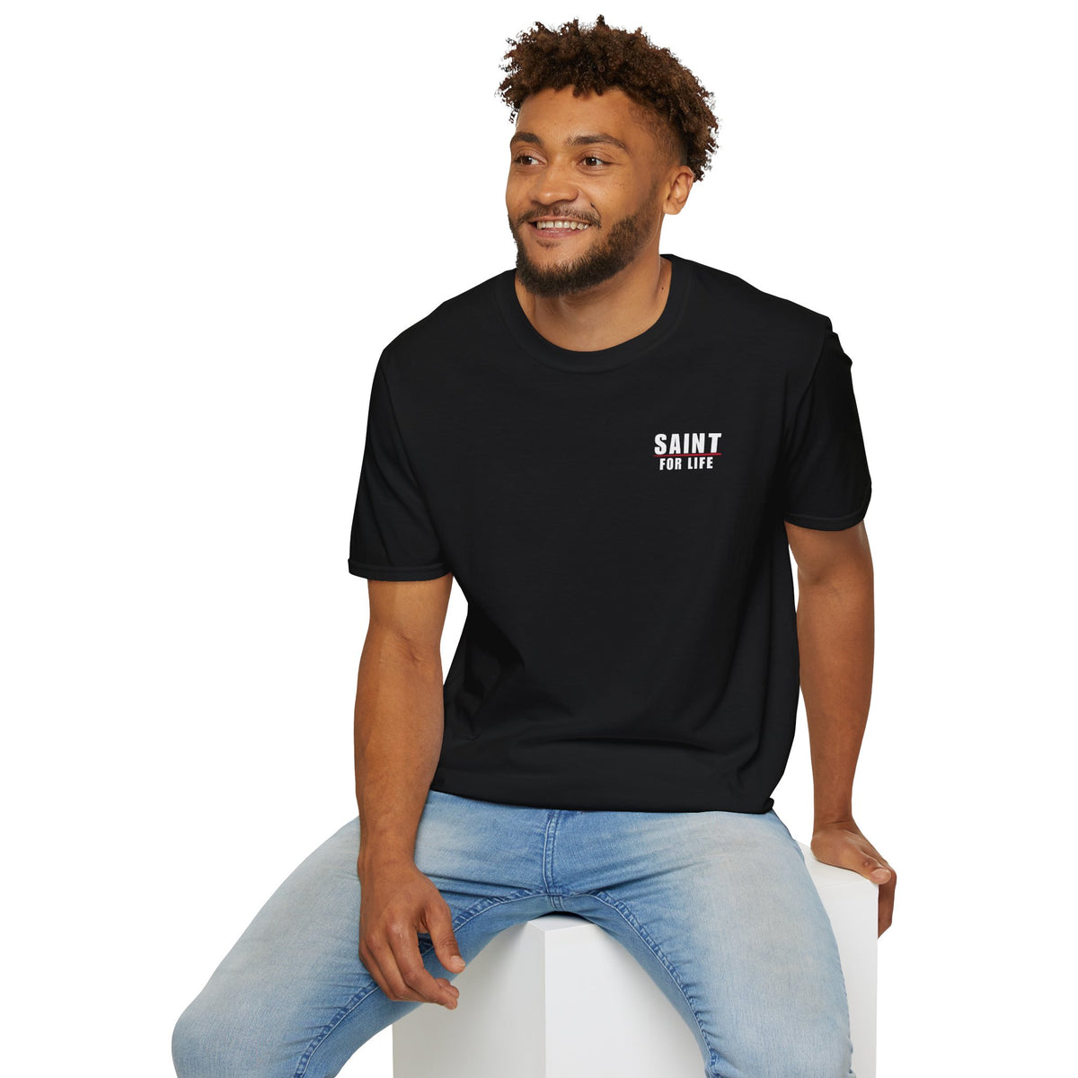 Be Set Apart White Logo Back Classic T-Shirt (3 Colors)
