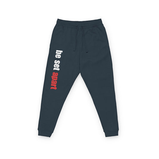 Be Set Apart White Logo Unisex Joggers (4 Colors)