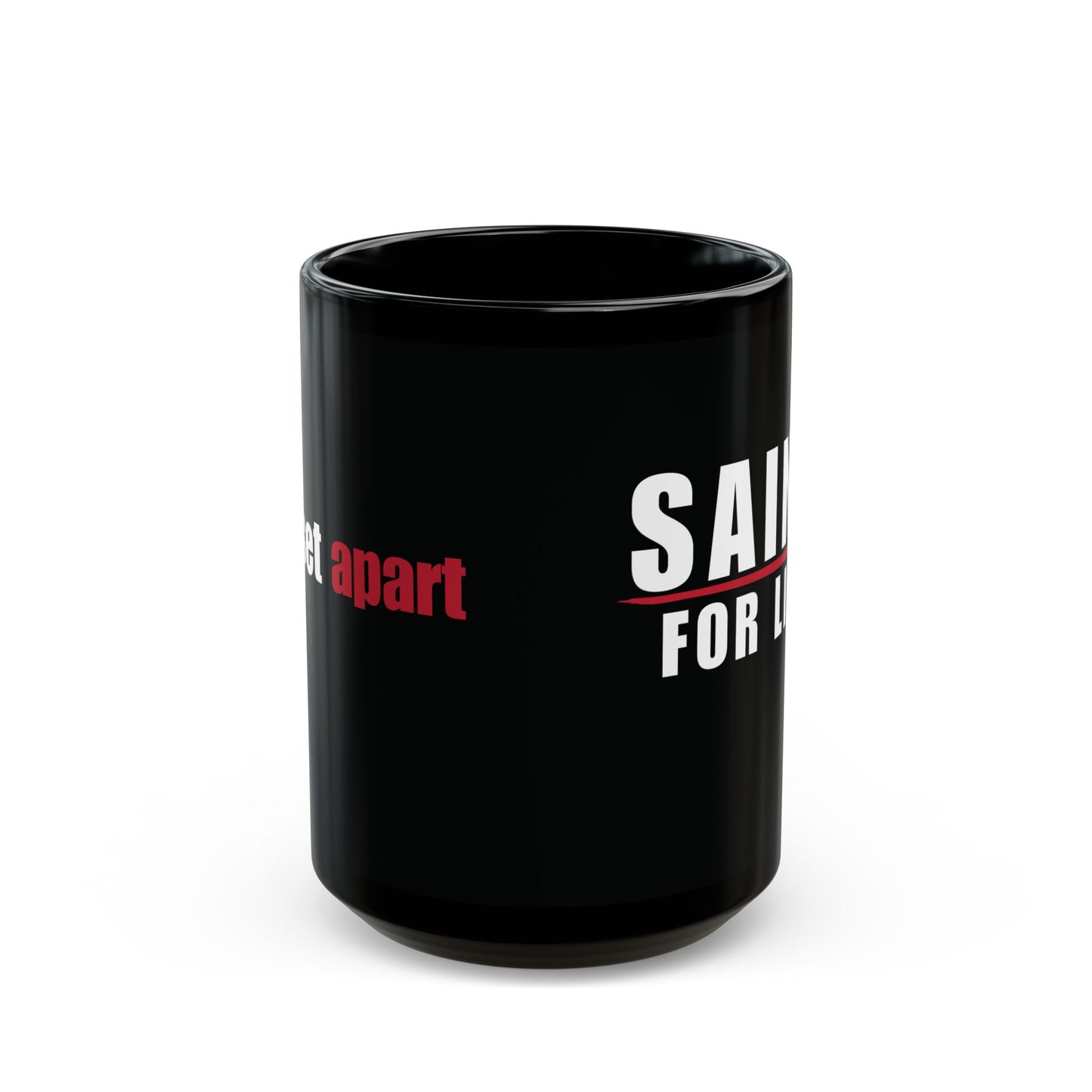 Be Set Apart Combo Black Mug (2 Sizes)